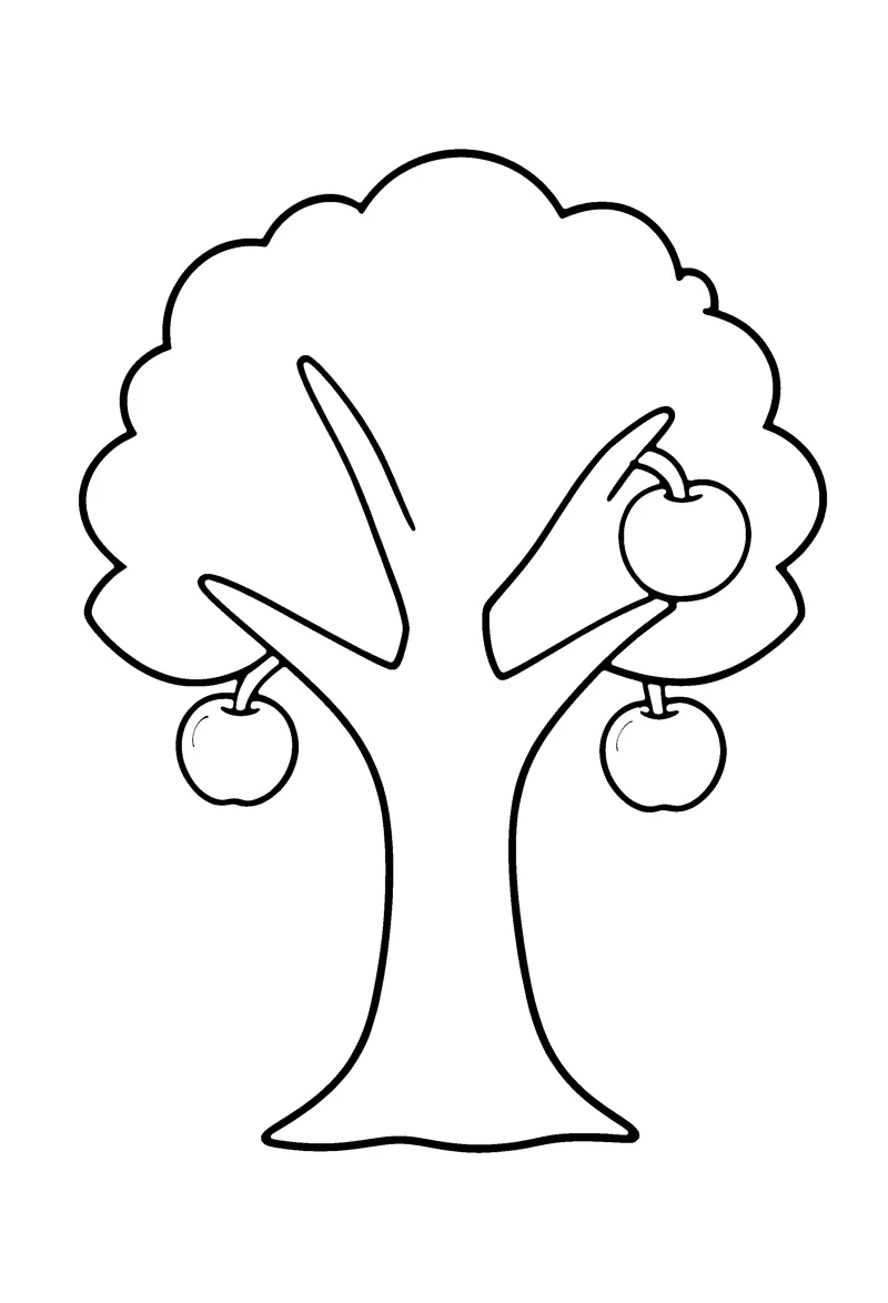 Autumn Coloring Pages for Preschoolers coloring page preview